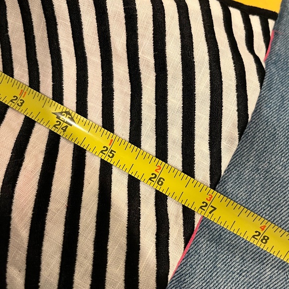 AMAZING IBE 80s Colorblock Avant Garde Guitar Pencil Skirt - Picture 8 of 9